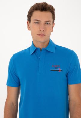 Erkek Kobalt Mavi Tişört - 50324803026