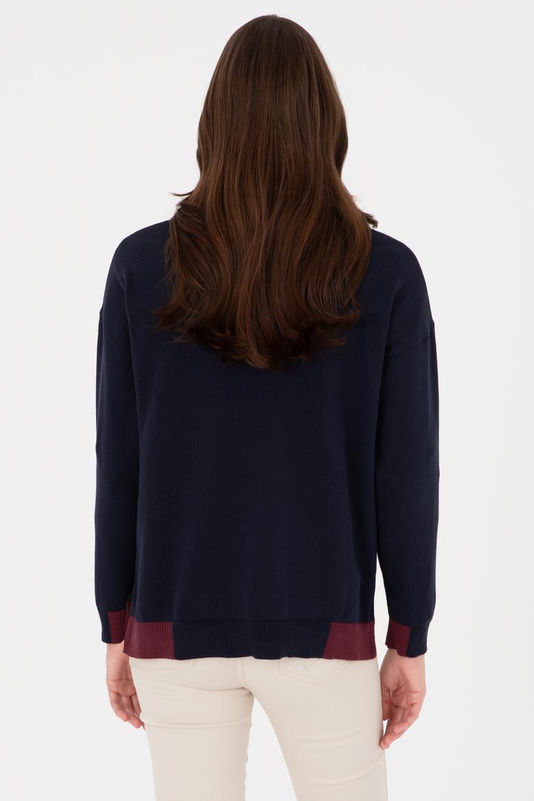 Kadın Lacivert Kazak - 50314905005