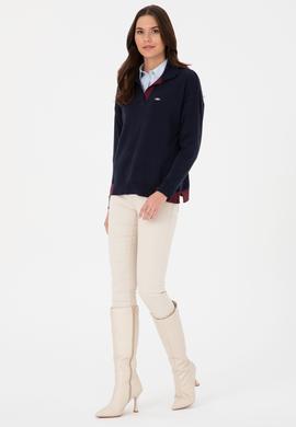 Kadın Lacivert Kazak - 50314905005