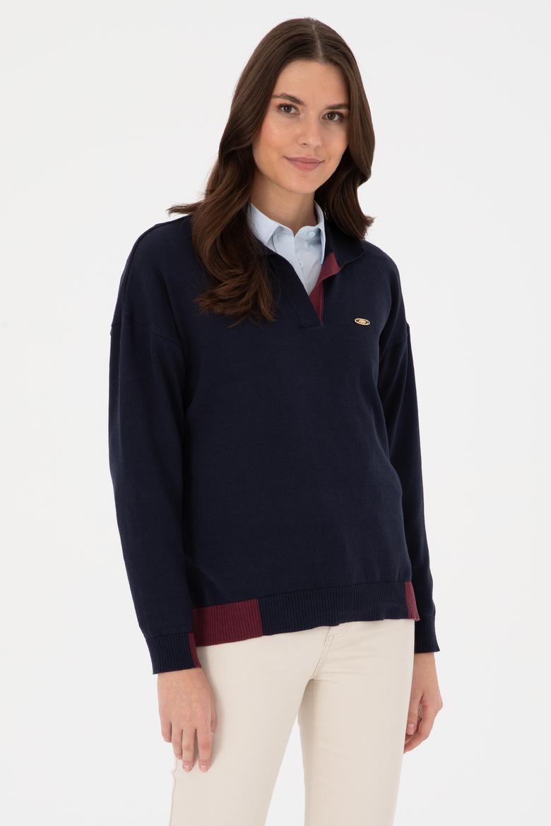 Kadın Lacivert Kazak - 50314905005