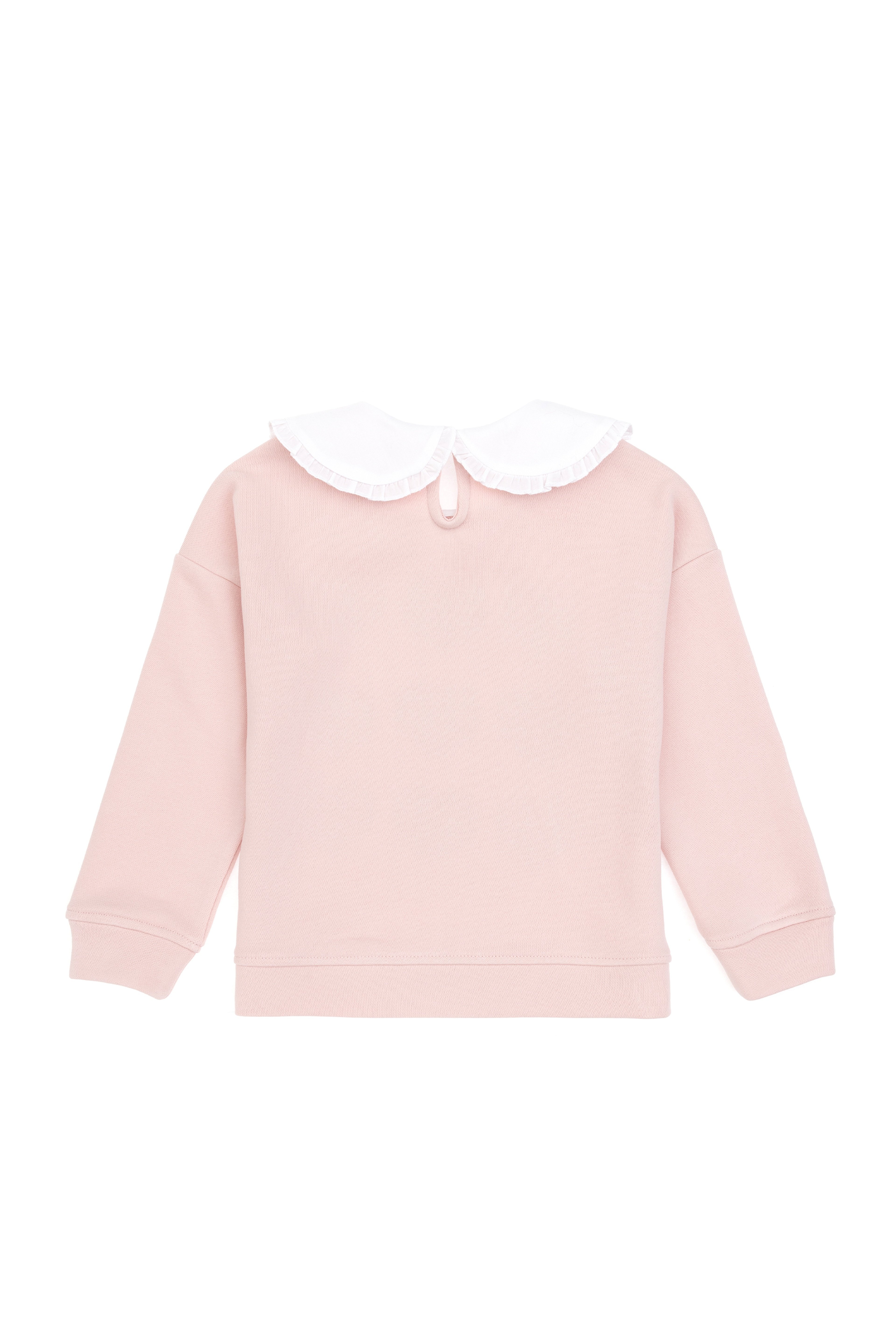 Kız Çocuk Pudra Sweatshirt