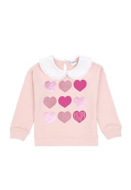 Kız Çocuk Pudra Sweatshirt - 50317879011