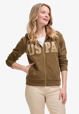 Kadın Haki Basic Sweatshirt - 50289540029