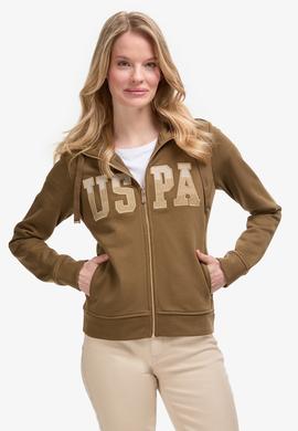 Kadın Haki Basic Sweatshirt - 50289540029