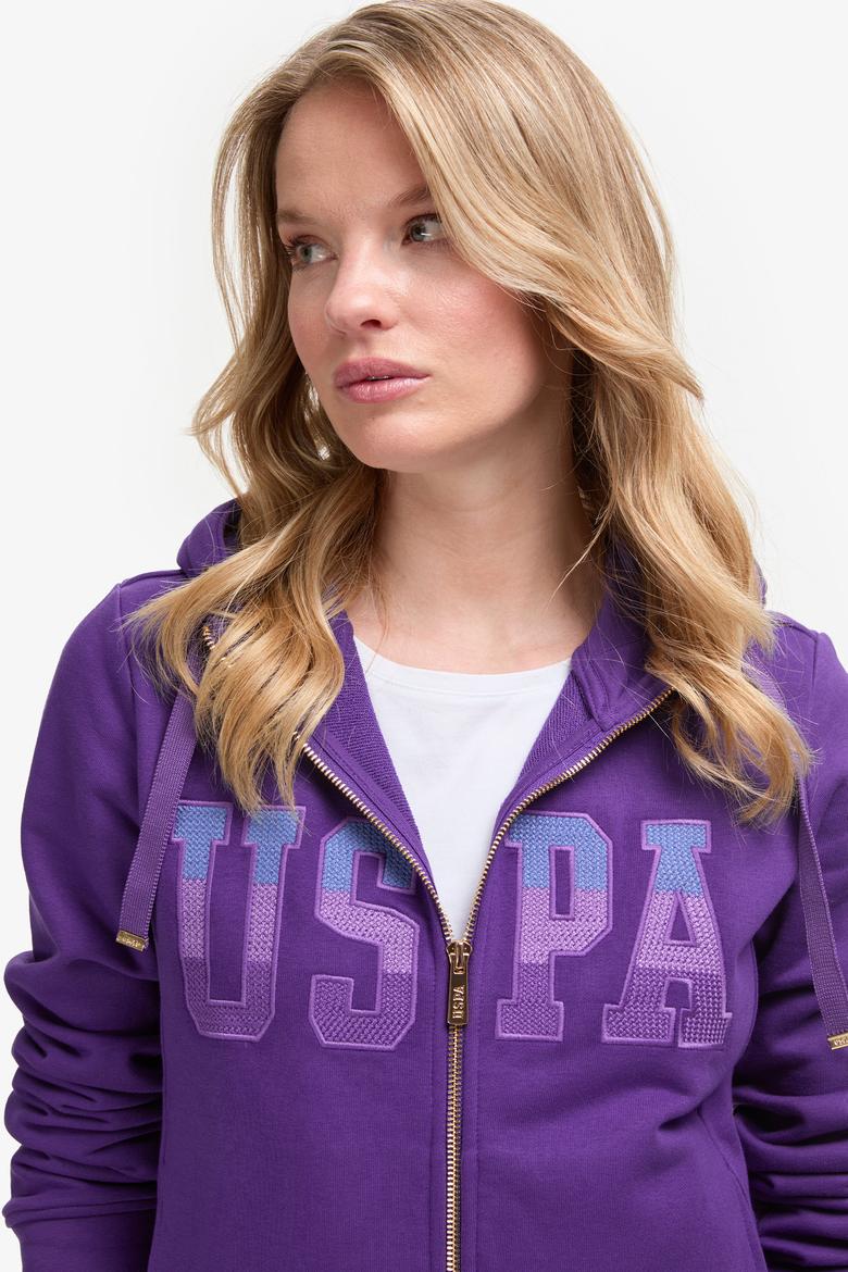 Kadın Mor Basic Sweatshirt - 50289540101