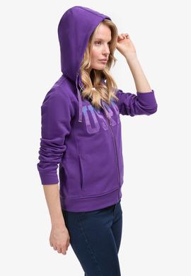 Kadın Mor Basic Sweatshirt - 50289540101