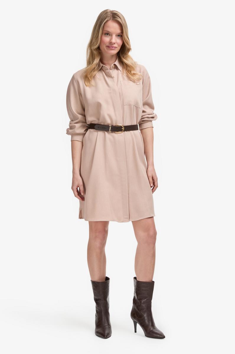 Kadın Camel Dokuma Elbise