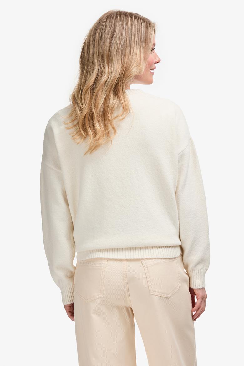 Kadın Krem Kazak - 50314758015