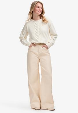 Kadın Krem Kazak - 50314758015