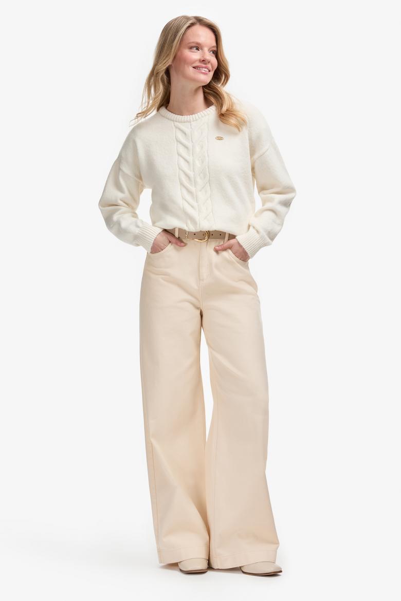 Kadın Krem Kazak - 50314758015