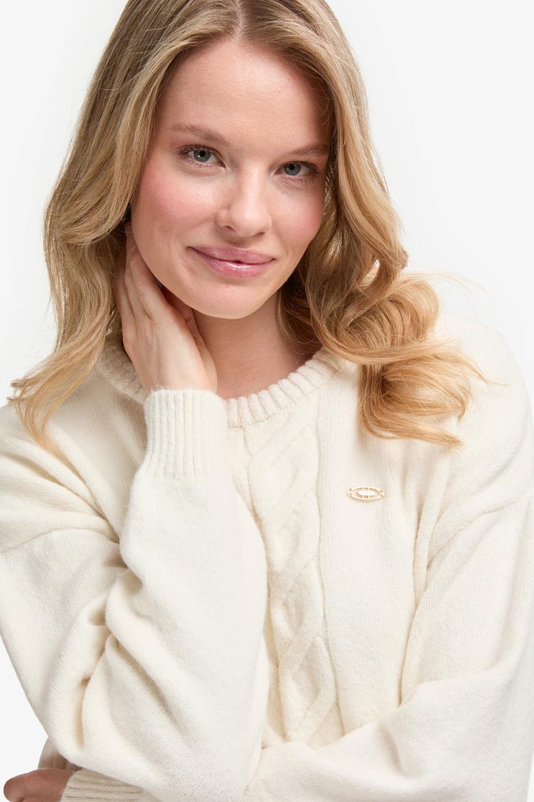 Kadın Krem Kazak - 50314758015