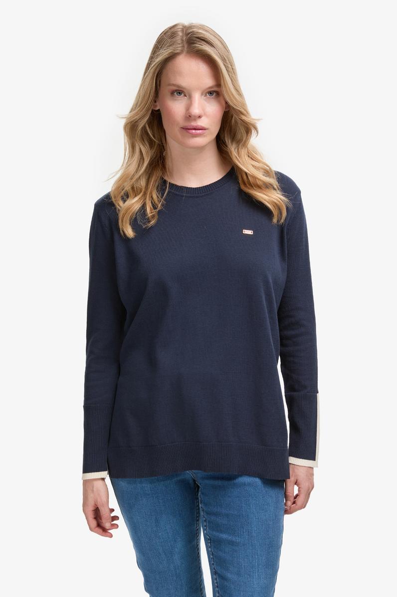 Kadın Lacivert Kazak