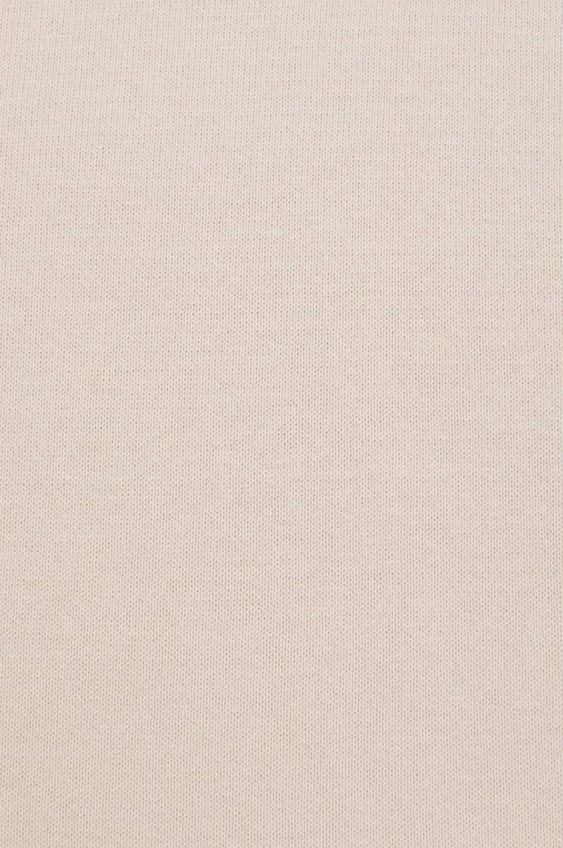 Kadın Krem Polo Yaka Kazak