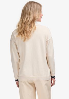 Kadın Krem Polo Yaka Kazak - 50314707010