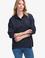 Kadın Lacivert Polo Yaka Kazak