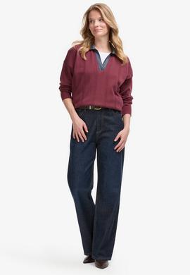 Kadın Bordo Kazak - 50314661013