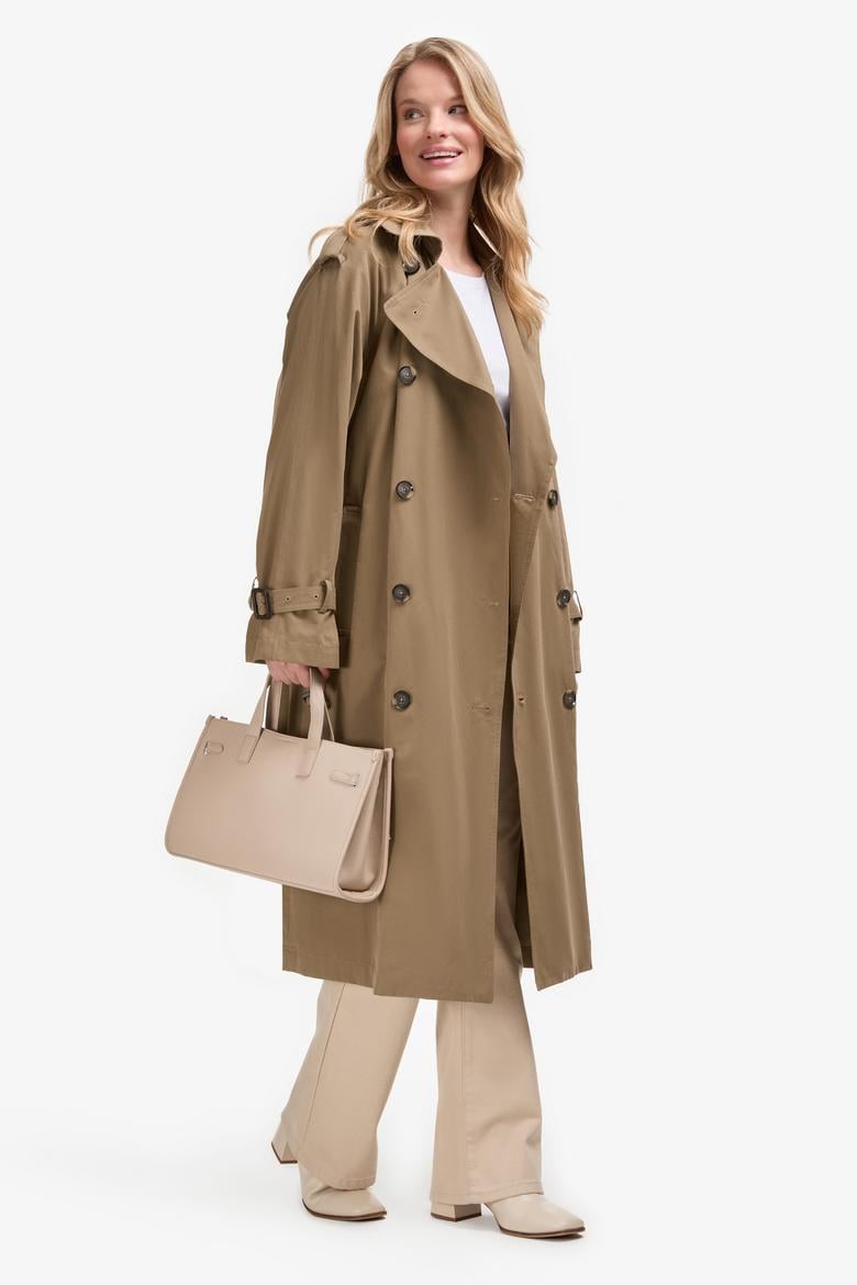 Kadın Haki Trençkot - 50319261003