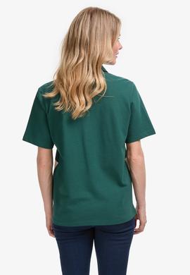 Kadın Koyu Yeşil Tişört - 50319995023