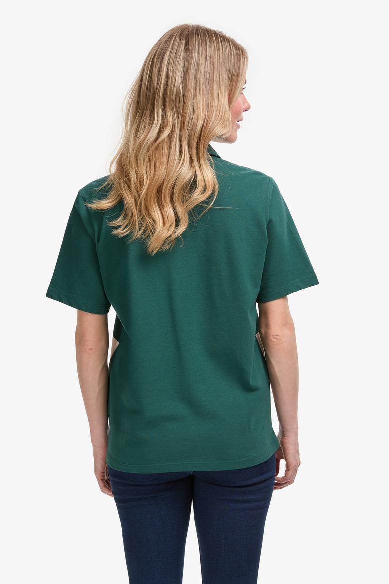 Kadın Koyu Yeşil Tişört - 50319995023
