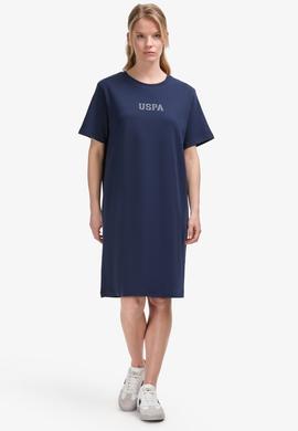 Kadın Lacivert Örme Elbise - 50289208018