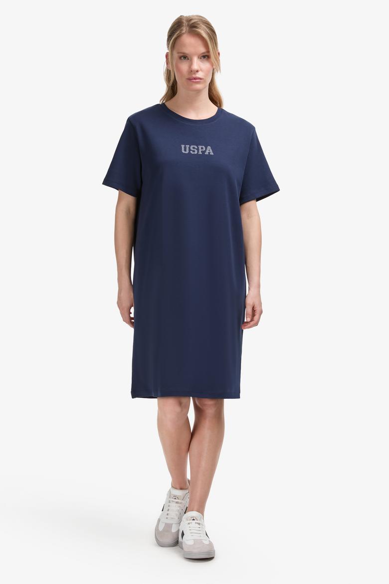 Kadın Lacivert Örme Elbise