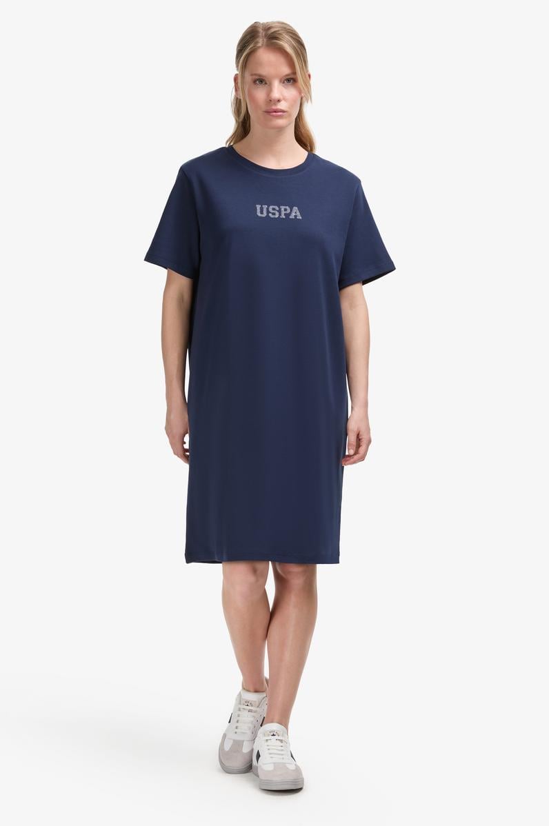 Kadın Lacivert Örme Elbise