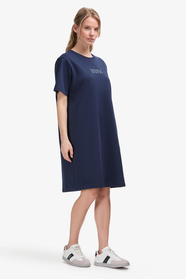 Kadın Lacivert Örme Elbise - 50289208018