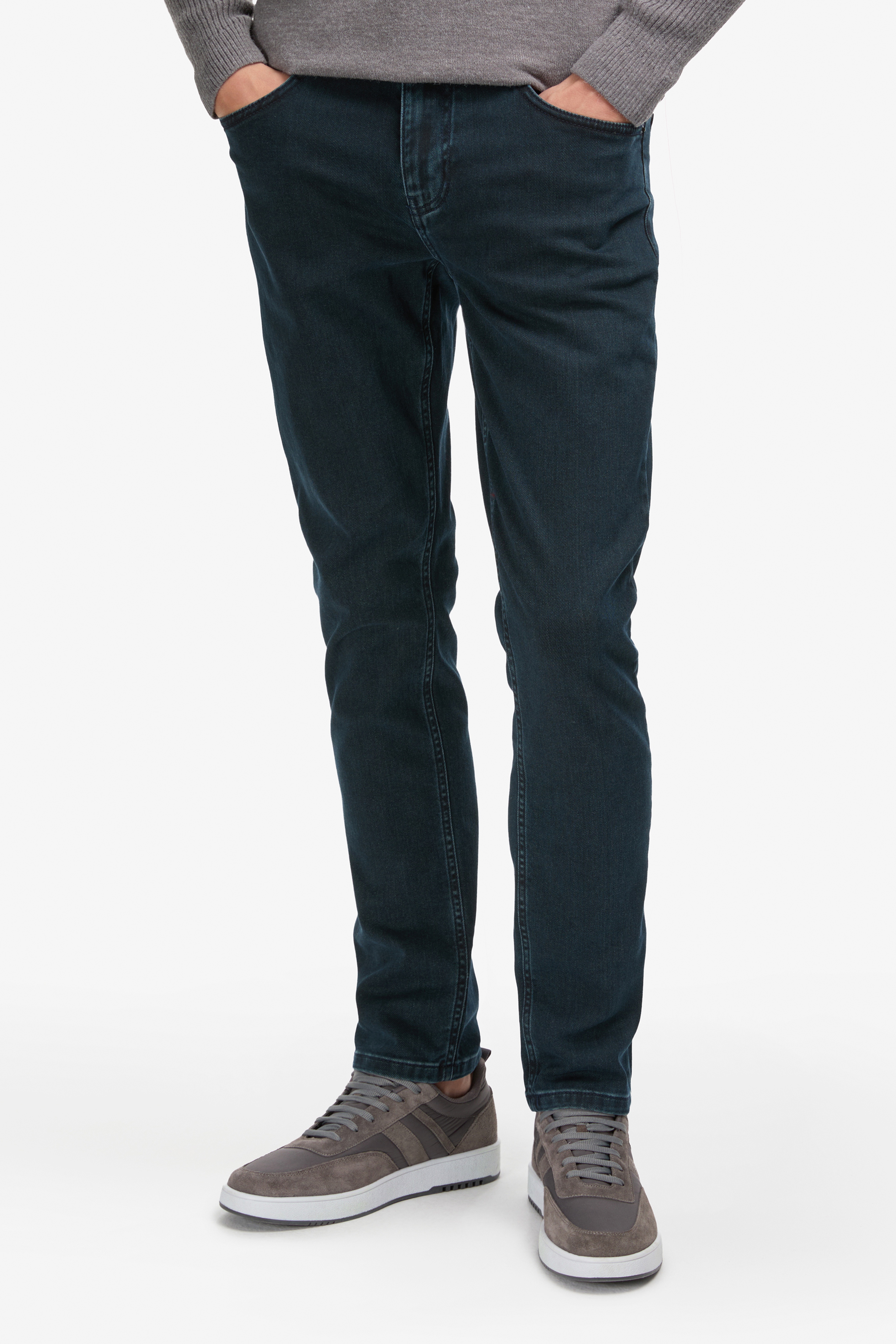 Erkek Koyu Mavi Jean Pantolon