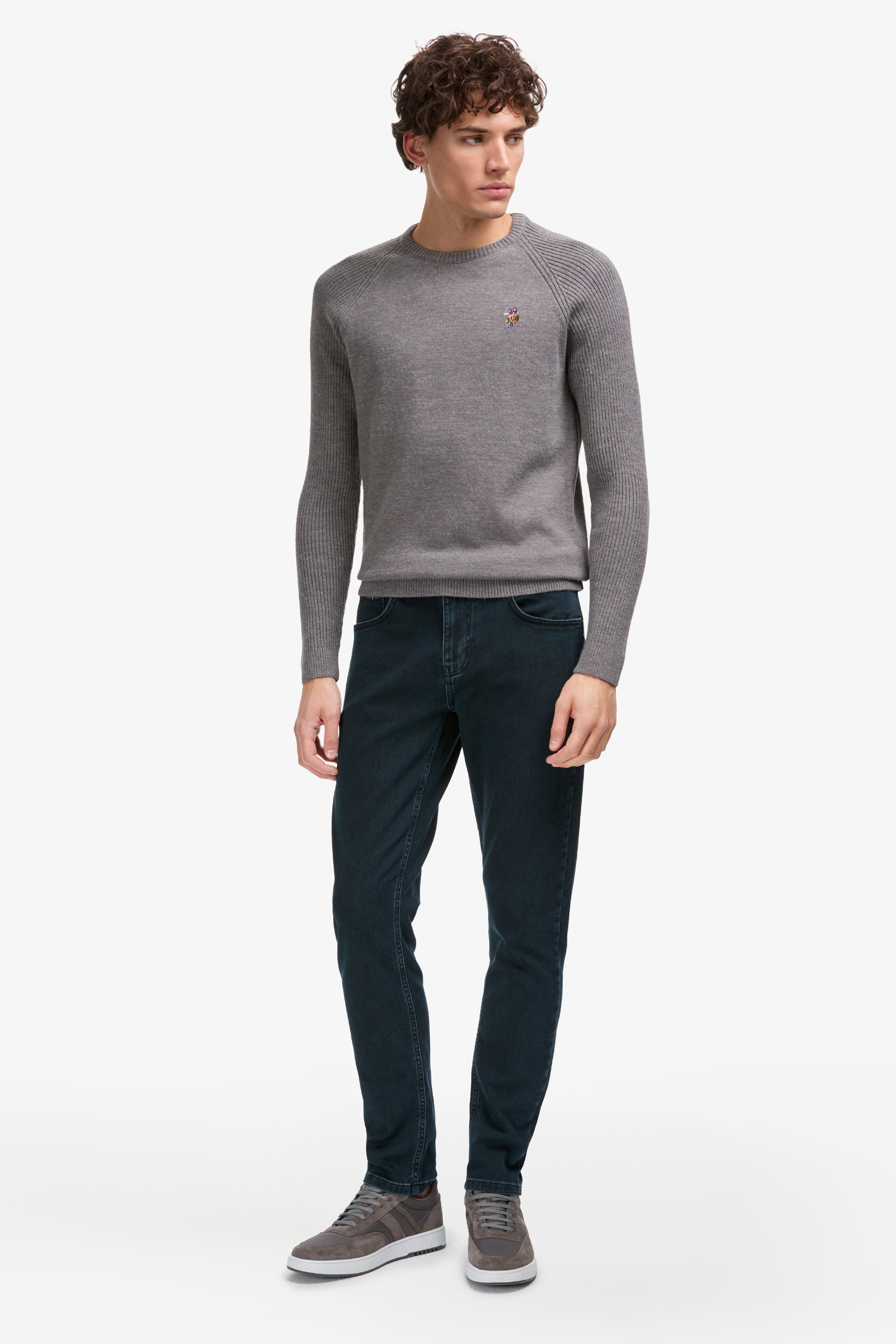 Erkek Koyu Mavi Jean Pantolon - Image 3