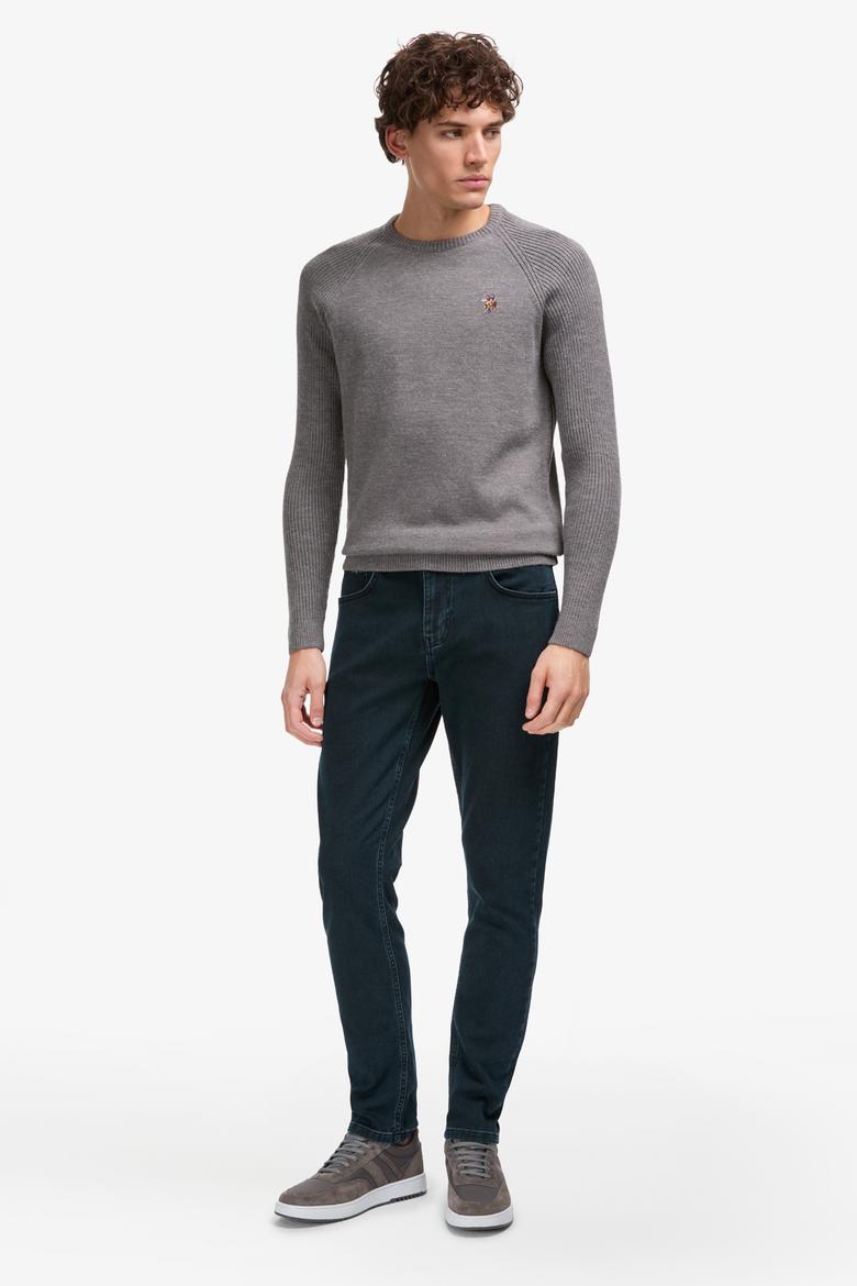 Erkek Koyu Mavi Jean Pantolon - 50290263093