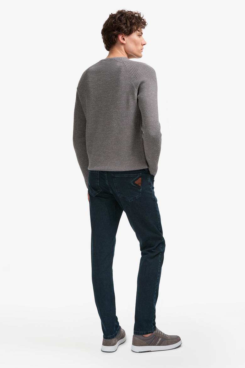 Erkek Koyu Mavi Jean Pantolon - 50290263093
