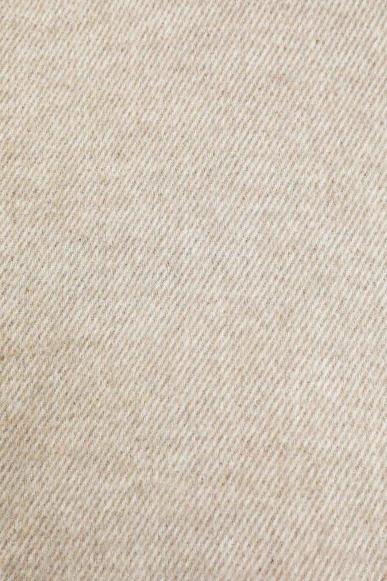 Erkek Krem Kaşe Kaban - 50310307009