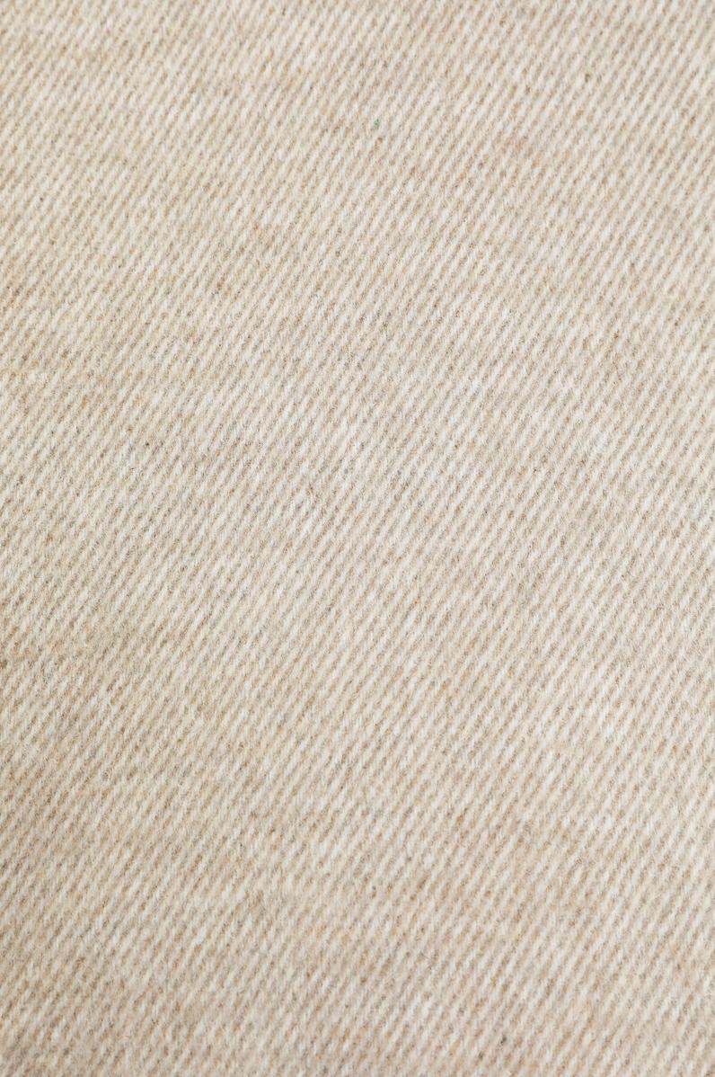 Erkek Krem Kaşe Kaban