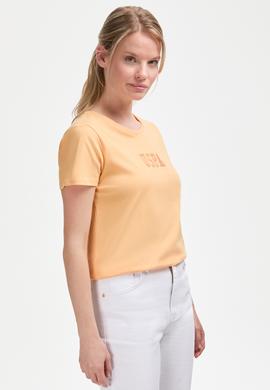 Kadın Turuncu Tişört - 50297454226