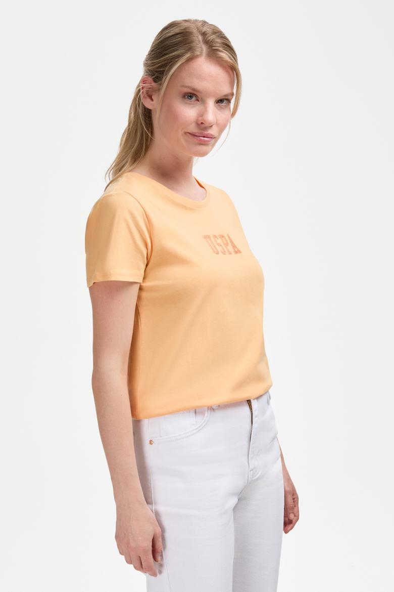 Kadın Turuncu Tişört - 50297454226
