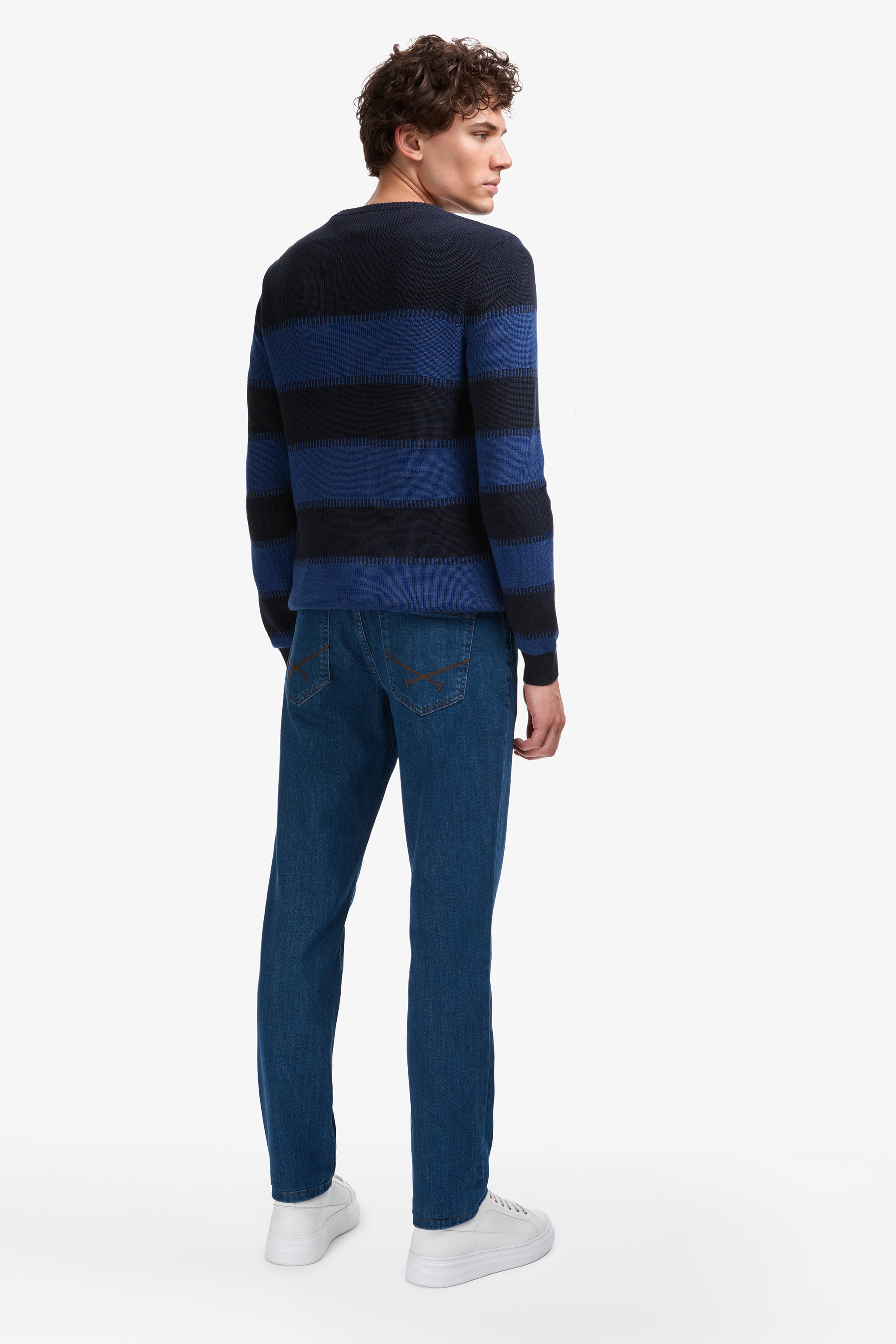 Erkek Mavi Jean Pantolon - Image 4