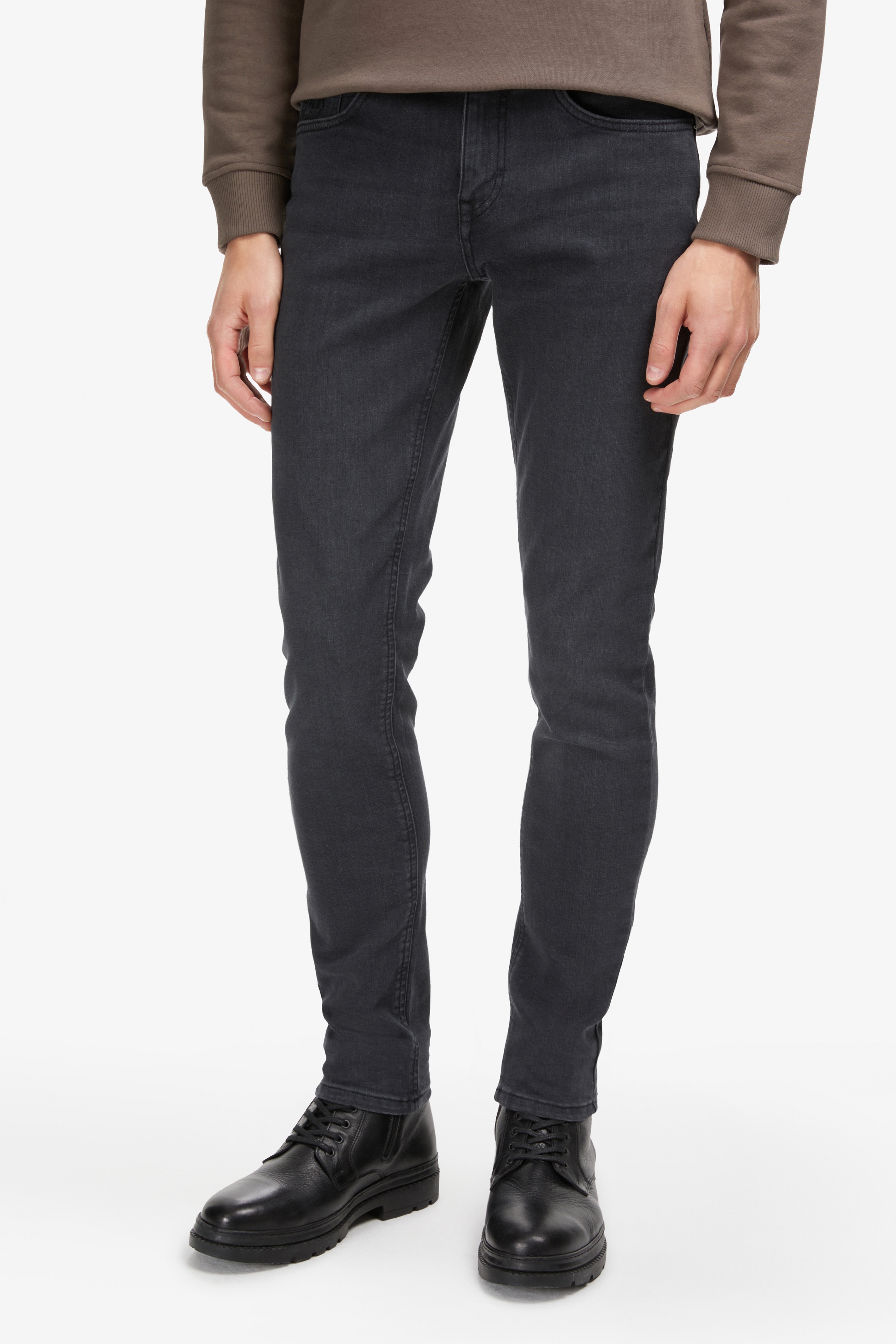 Erkek Siyah Jean Pantolon