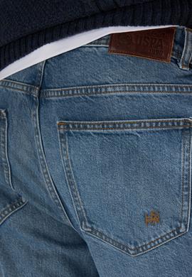 Erkek Yeşil Jean Pantolon - 50319063104