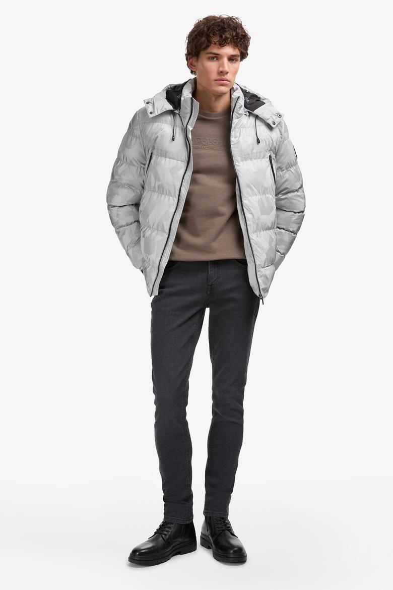 Erkek Gri Mont - 50313339004