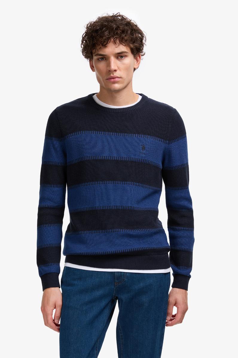 Erkek Lacivert Kazak