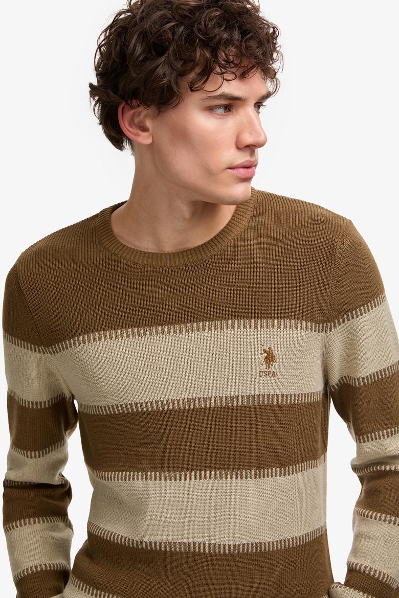 Erkek Haki Kazak - 50307846017