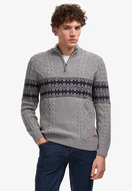 Erkek Gri Melanj Kazak - 50308325017