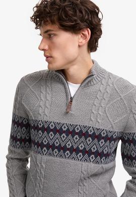 Erkek Gri Melanj Kazak - 50308325017