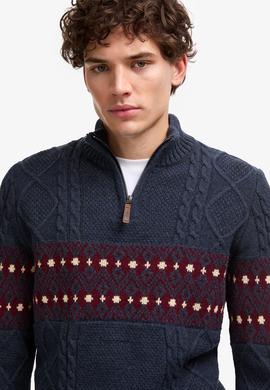 Erkek Açık Lacivert Kazak - 50308325001