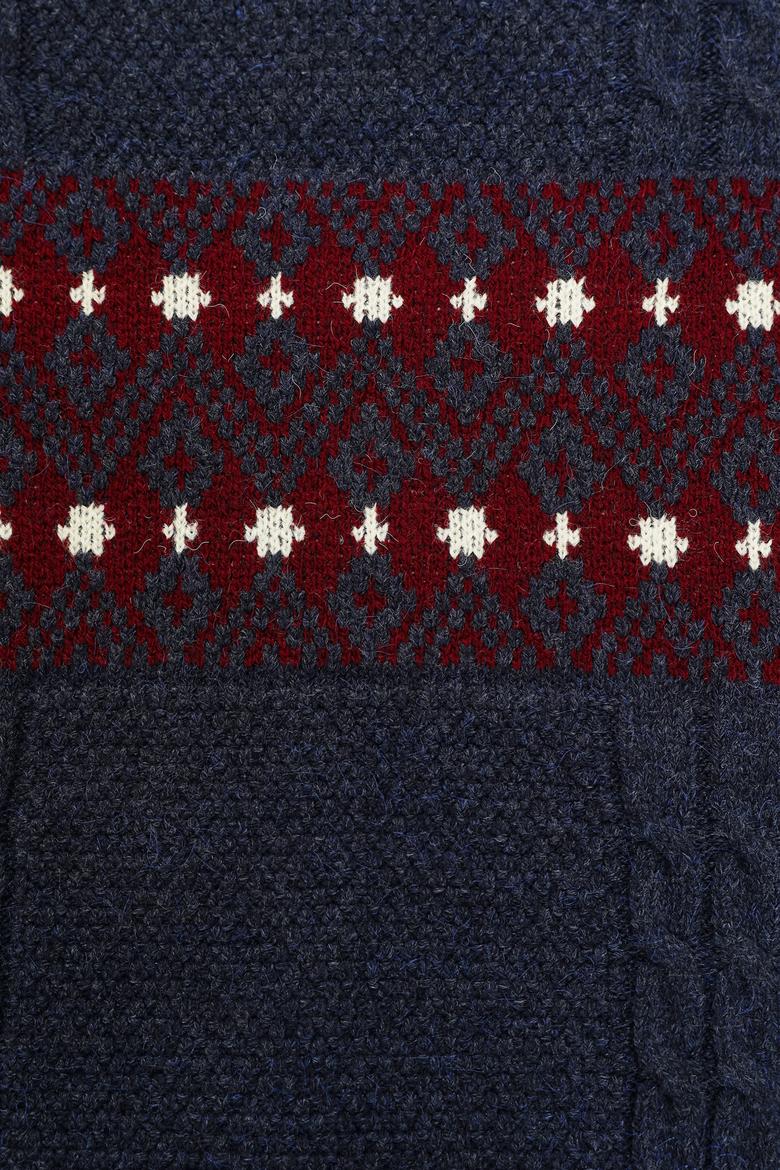 Erkek Açık Lacivert Kazak - 50308325001