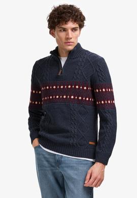 Erkek Açık Lacivert Kazak - 50308325001