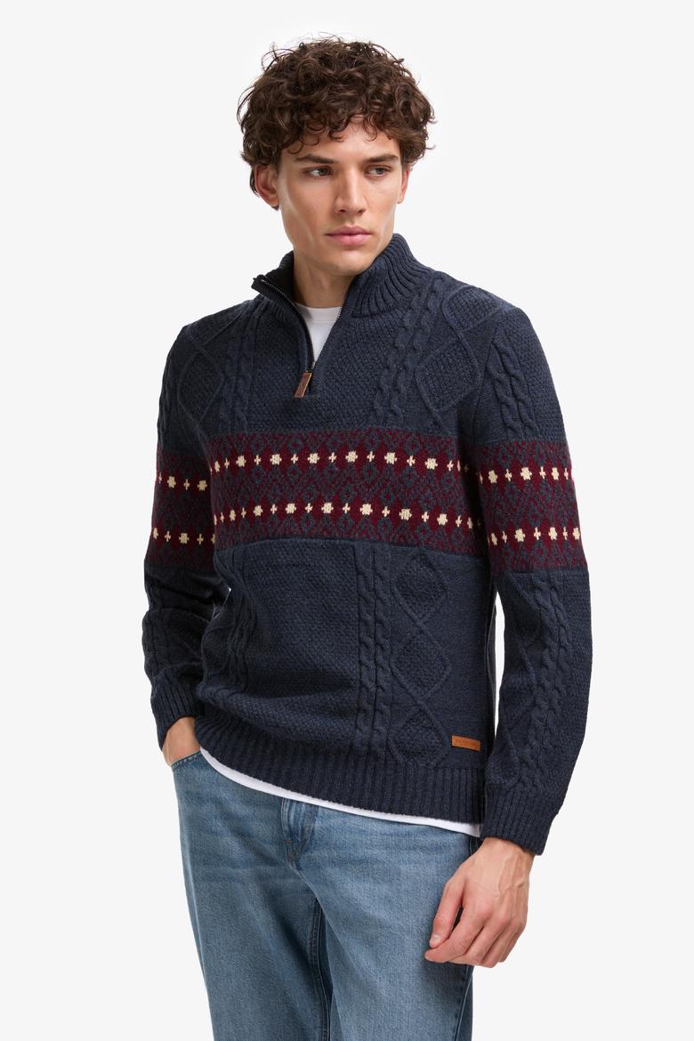 Erkek Açık Lacivert Kazak - 50308325001