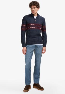 Erkek Açık Lacivert Kazak - 50308325001