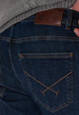 Erkek Koyu Mavi Jean Pantolon - 50319071051