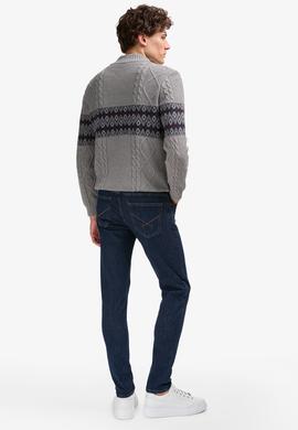 Erkek Koyu Mavi Jean Pantolon - 50319071051